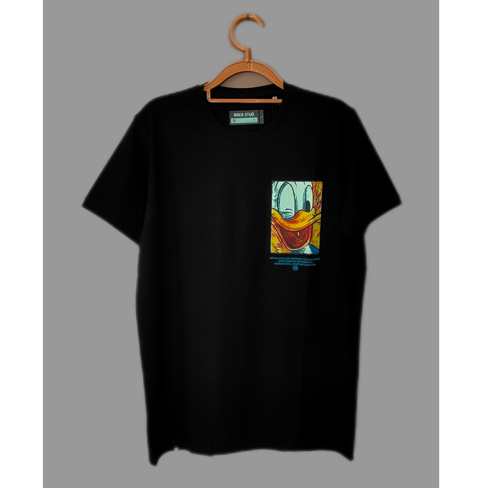 ROCK STUD Nuthink Donald Duck Graphic T-Shirt