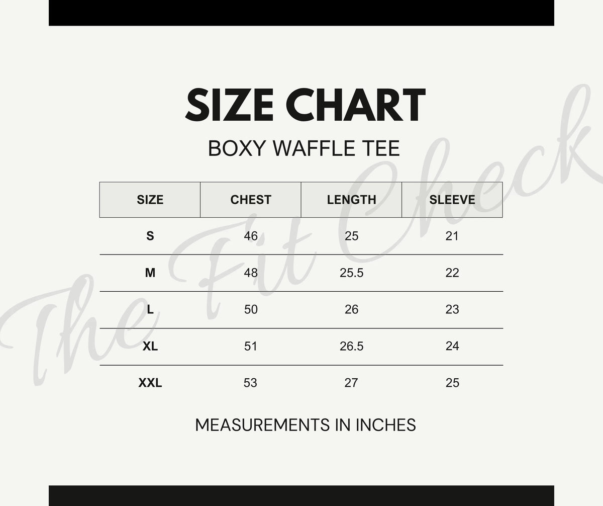 Slate Grey Waffle Henley TEE