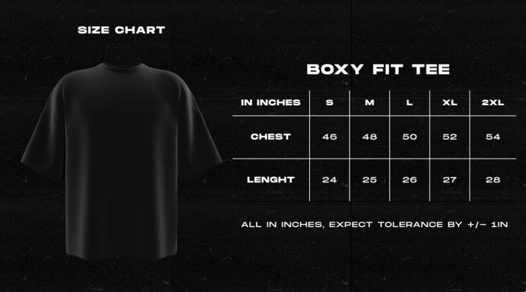 SOBER BEAR BOXY FIT TEE