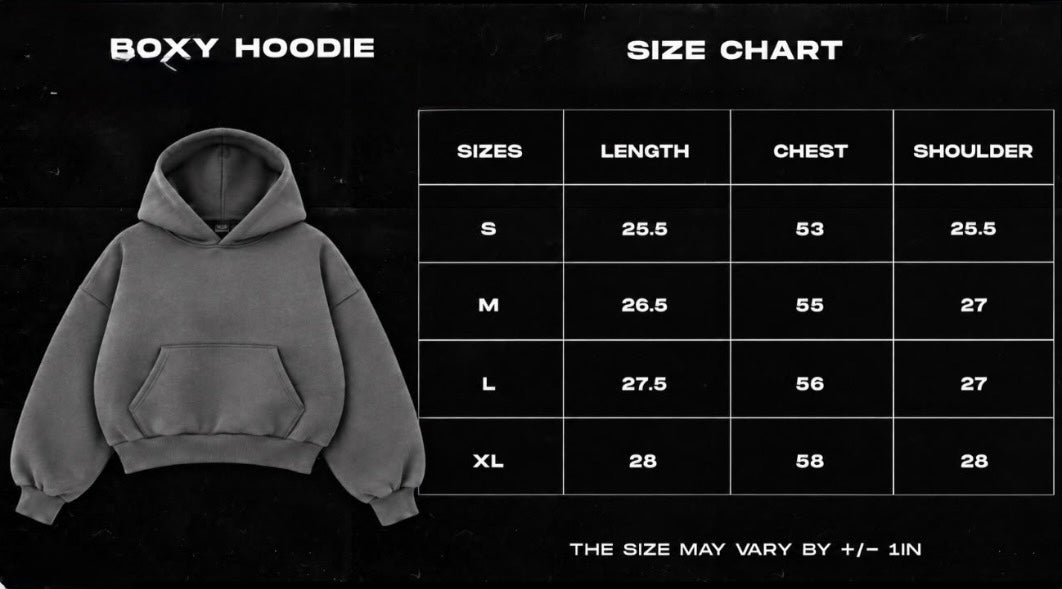 BLACK BASIC HOODIE