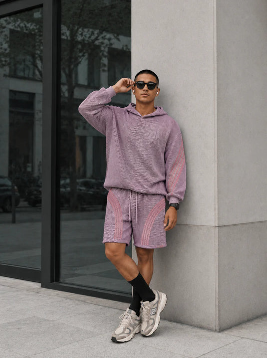 Pink Mesh CO-ORD SET