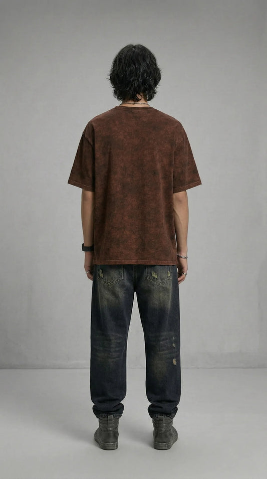 Rust Core - Oversized Acid Wash TEE