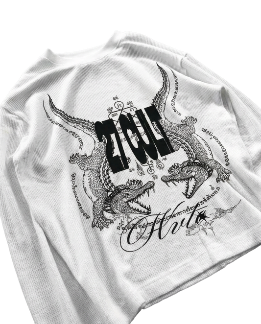 27 CULT WAFFLE TEE KNIT