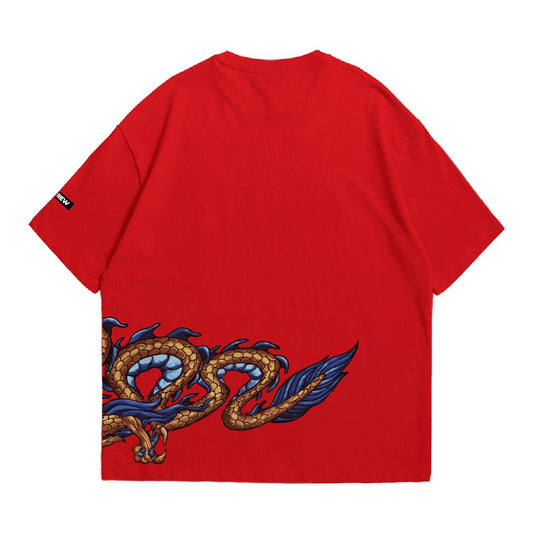 Red eastern dragon TEE