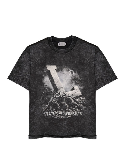 UNFINISHED TEE // REVERSE SEAM