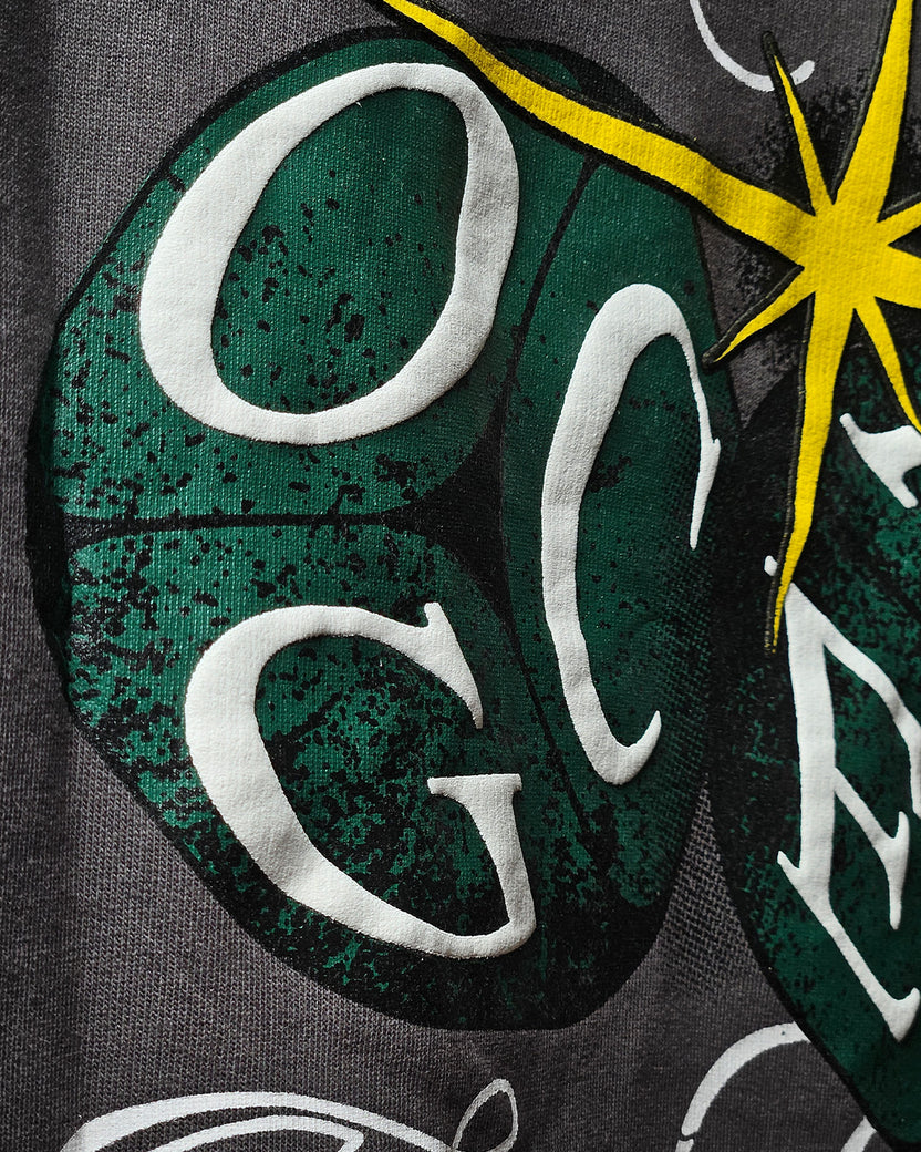DARK GREY ALL HUSTLE NO LUCK TEE
