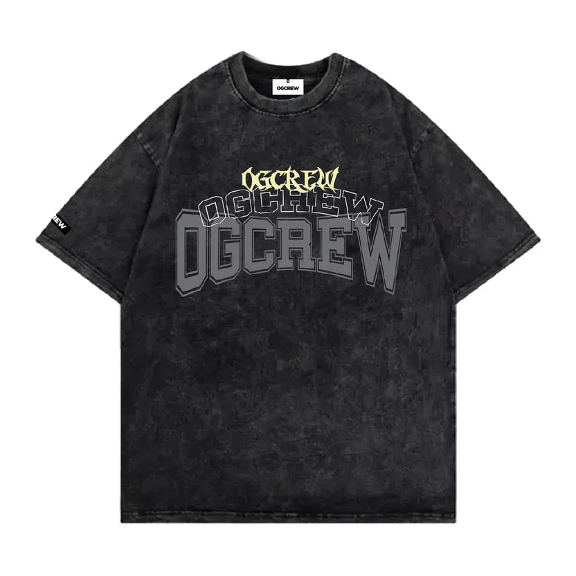 ACID WASH WINGS TEE