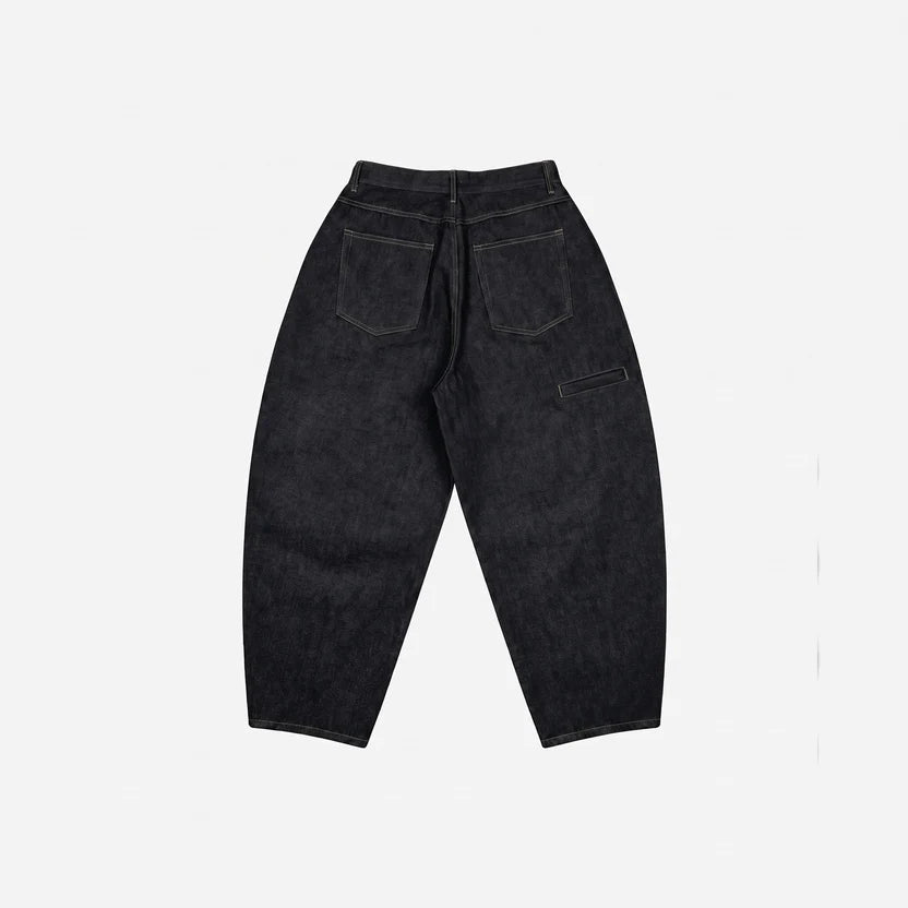 Noir Utility Baggy Jeans (Pants)