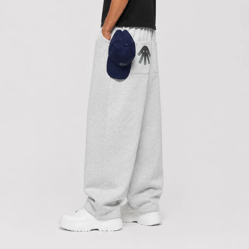 Grey Utility Baggy Sweatpant