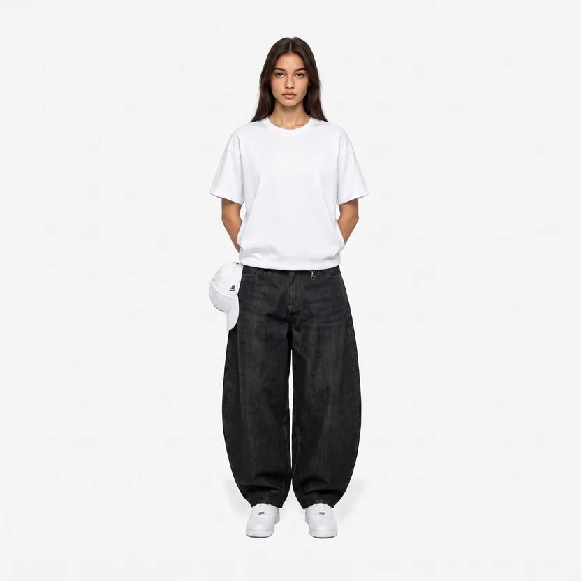 Noir Utility Baggy Jeans (Pants)