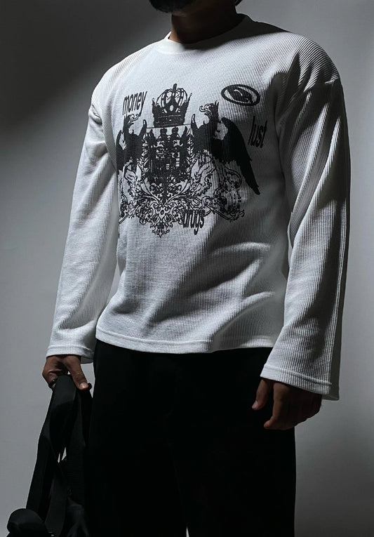 ILLICIT- WAFFLE TEE 007