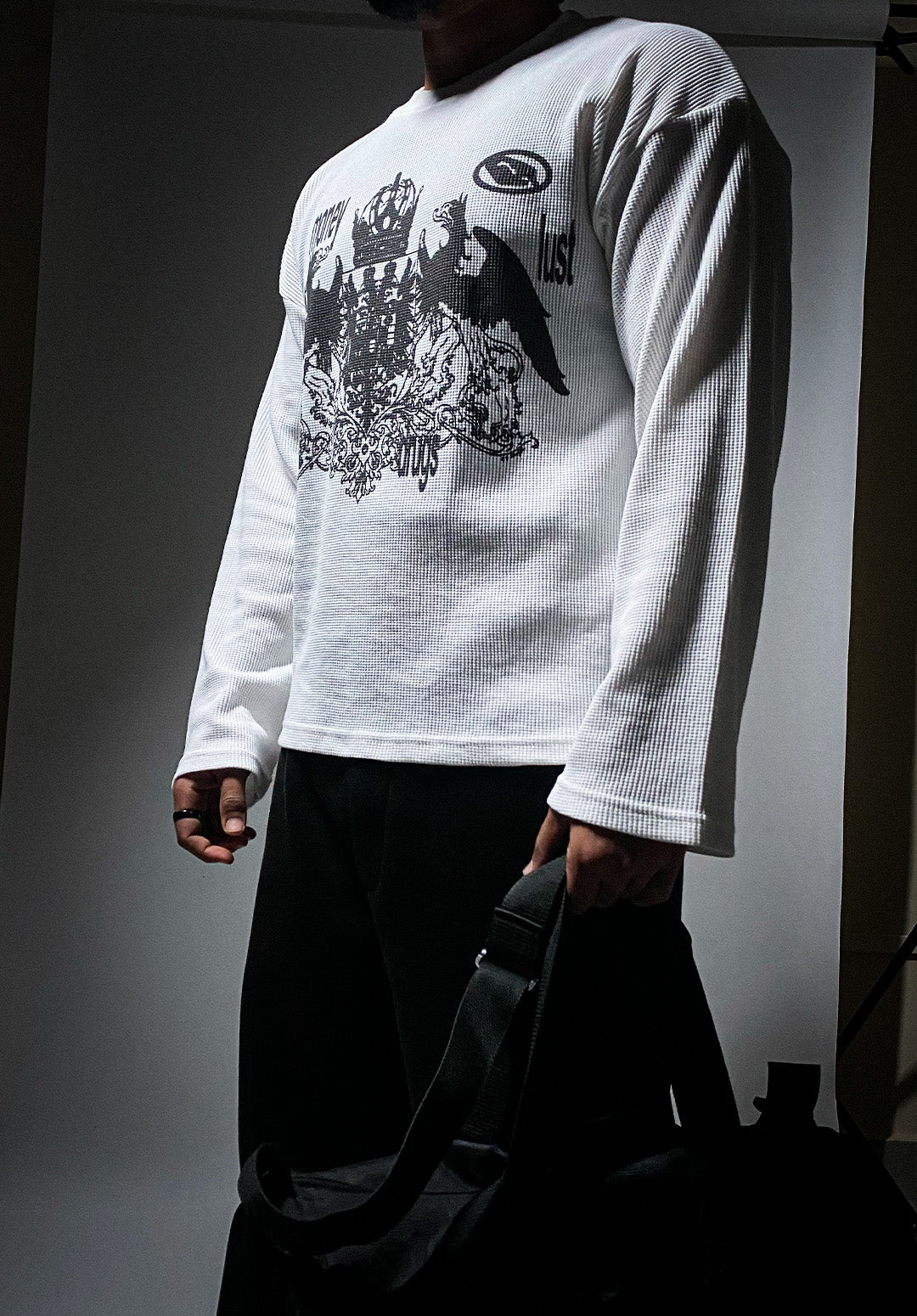 ILLICIT- WAFFLE TEE 007
