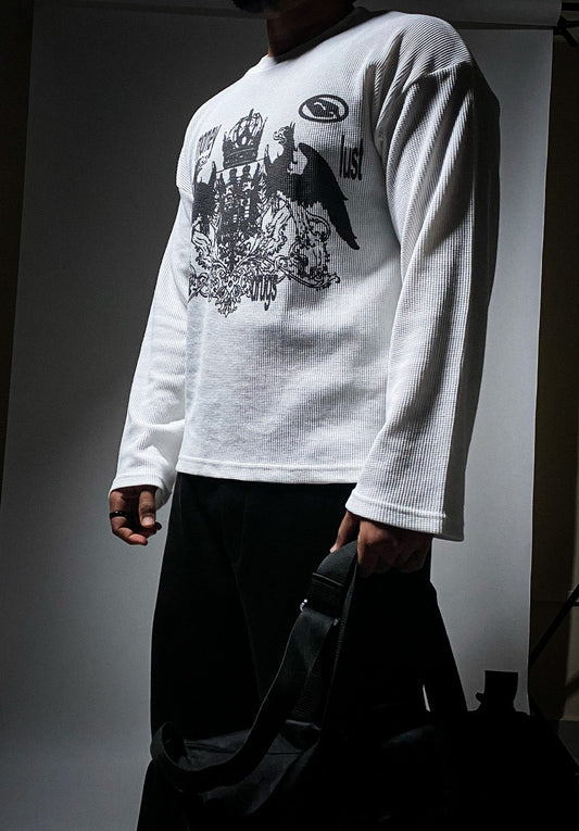 ILLICIT- WAFFLE TEE 007