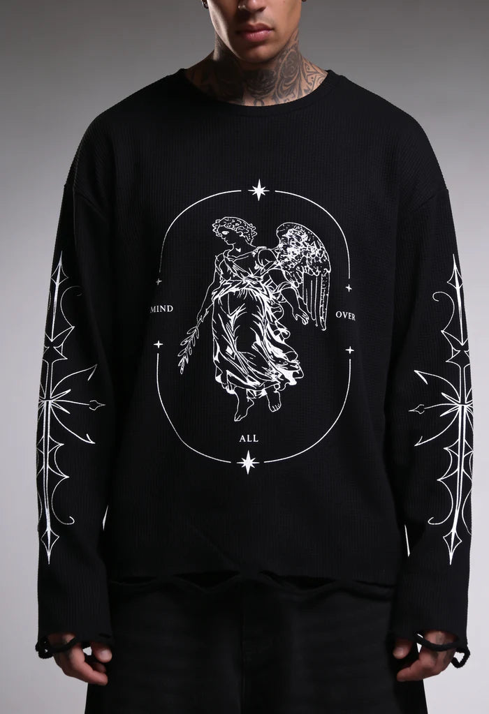 DIVINE DISCIPLINE WAFFLE TEE