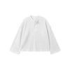 White Waffle Henley TEE