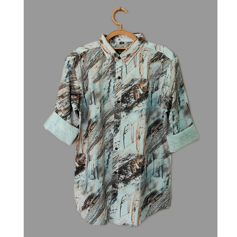 RELOADED Stylish Abstract Printed Shirt