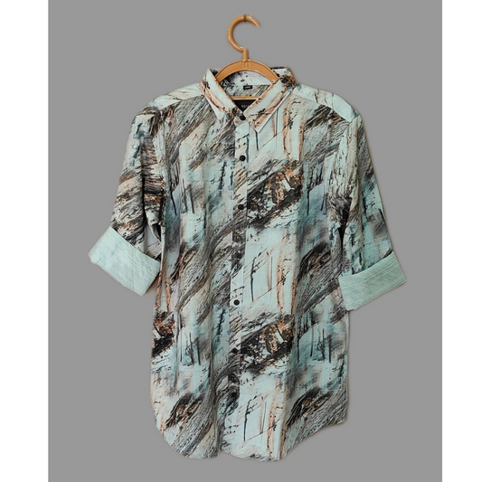 RELOADED Stylish Abstract Printed Shirt