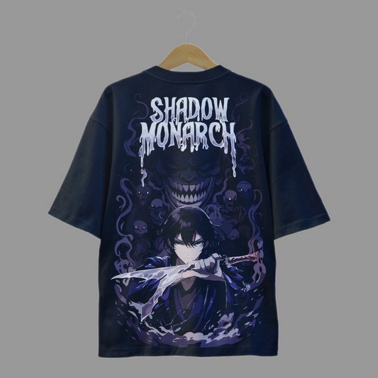 PRIMEPIK Shadow Monarch Oversized T-Shirt