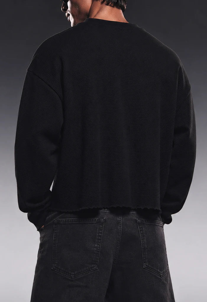ONYX ESSENTIAL WAFFLE TEE