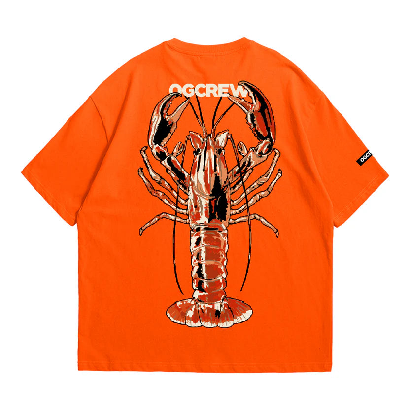 ORANGE LOBSTERS TEE