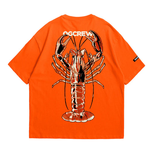 ORANGE LOBSTERS TEE
