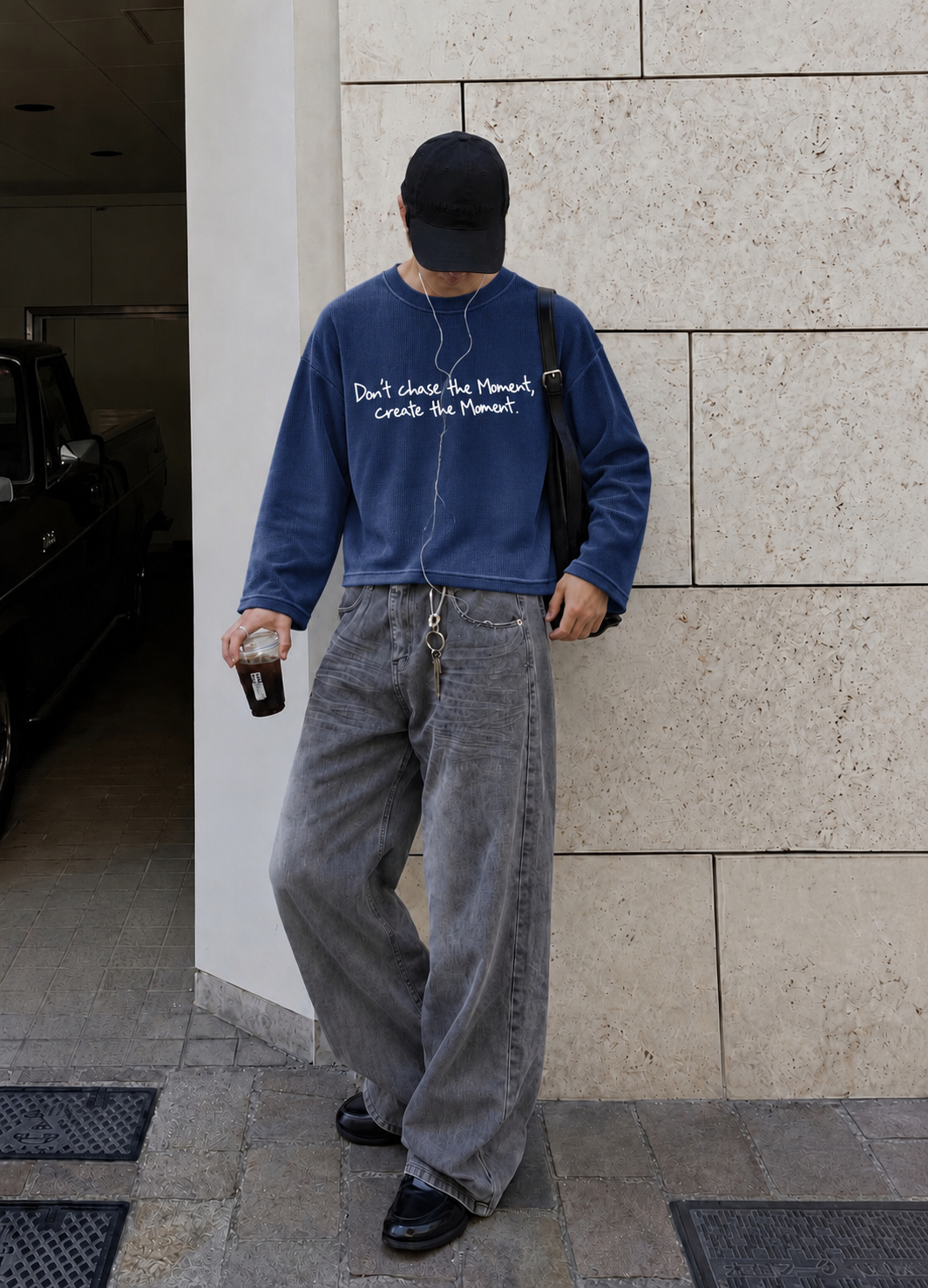 CREATE THE MOMENT WAFFLE TEE