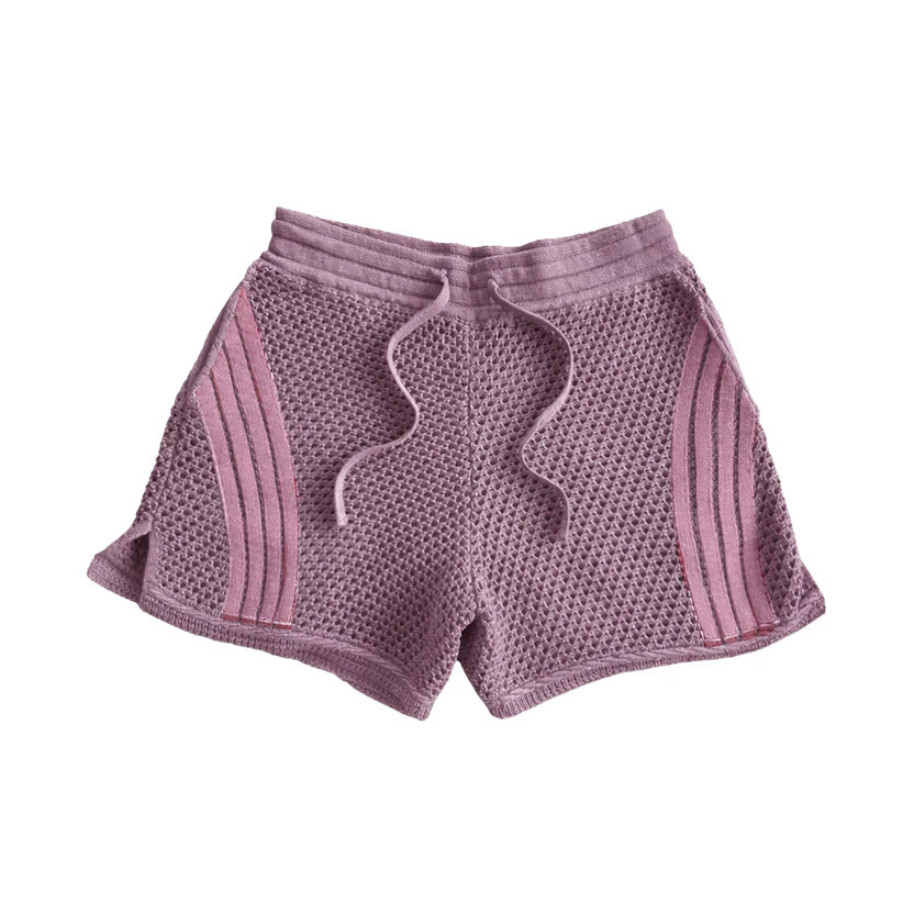 Pink Mesh Shorts