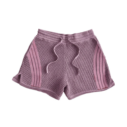 Pink Mesh Shorts