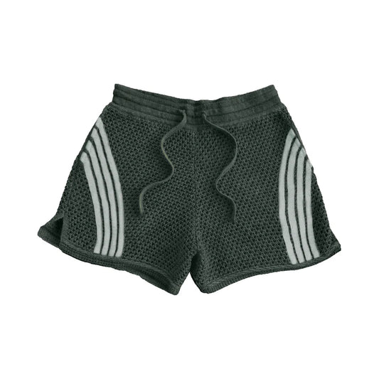 Green Mesh Shorts