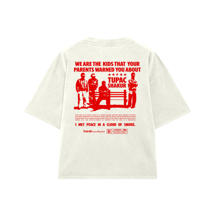 TUPAC SHAKUR TEE - OFF WHITE