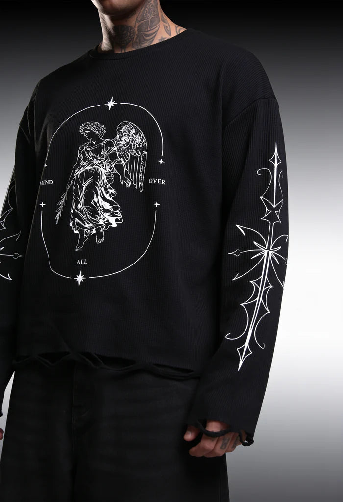 DIVINE DISCIPLINE WAFFLE TEE