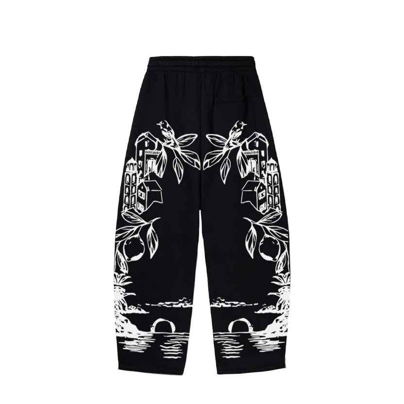 Midnight Sketch Flare Pants