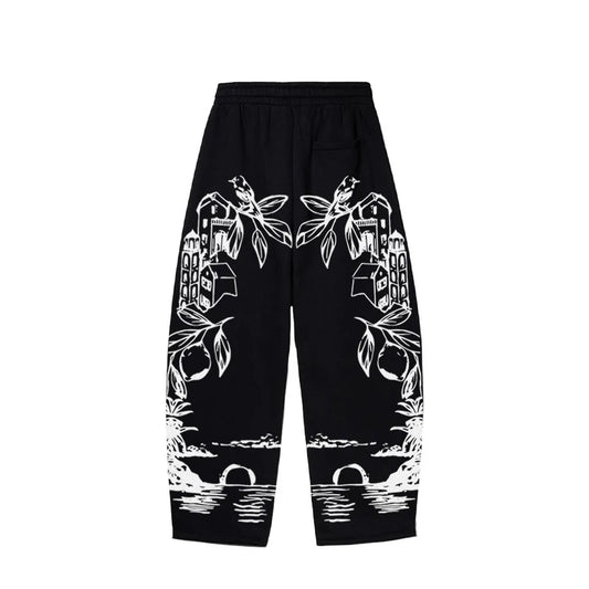 Midnight Sketch Flare Pants