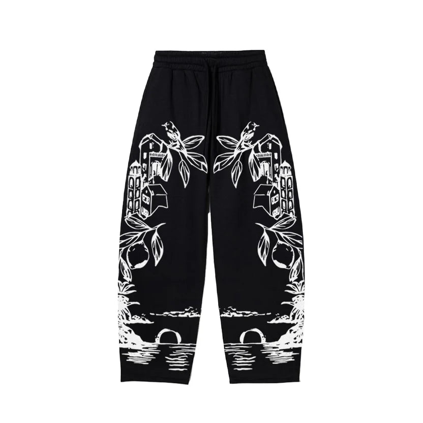 Midnight Sketch Flare Pants