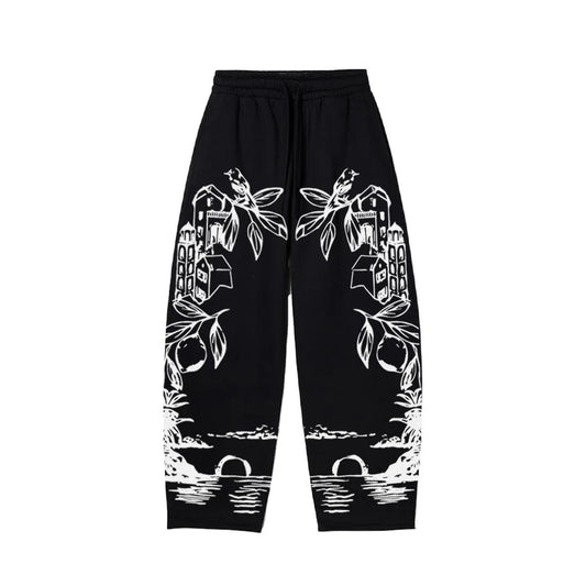 Midnight Sketch Flare Pants