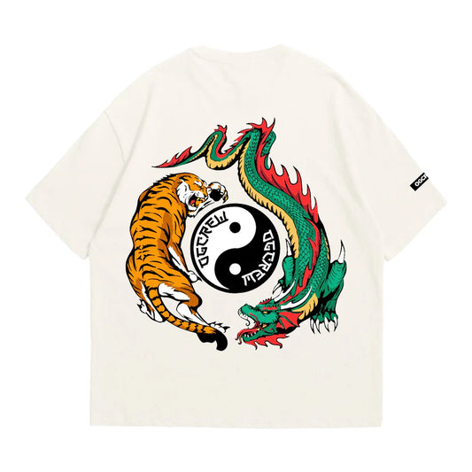 OFF WHITE DRAGON TIGER TEE