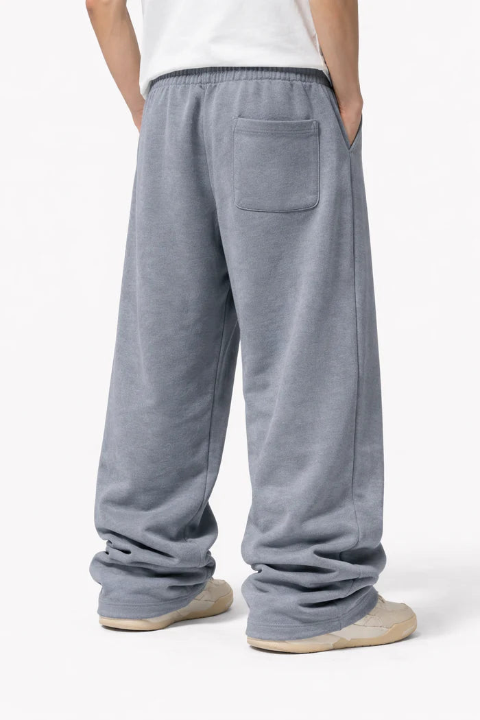 CLOUD GREY WIDE LEG BAGGY Sweatpant (350 GSM)