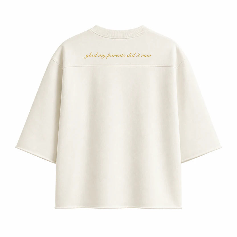 Boxy Rugged TEE - Beige