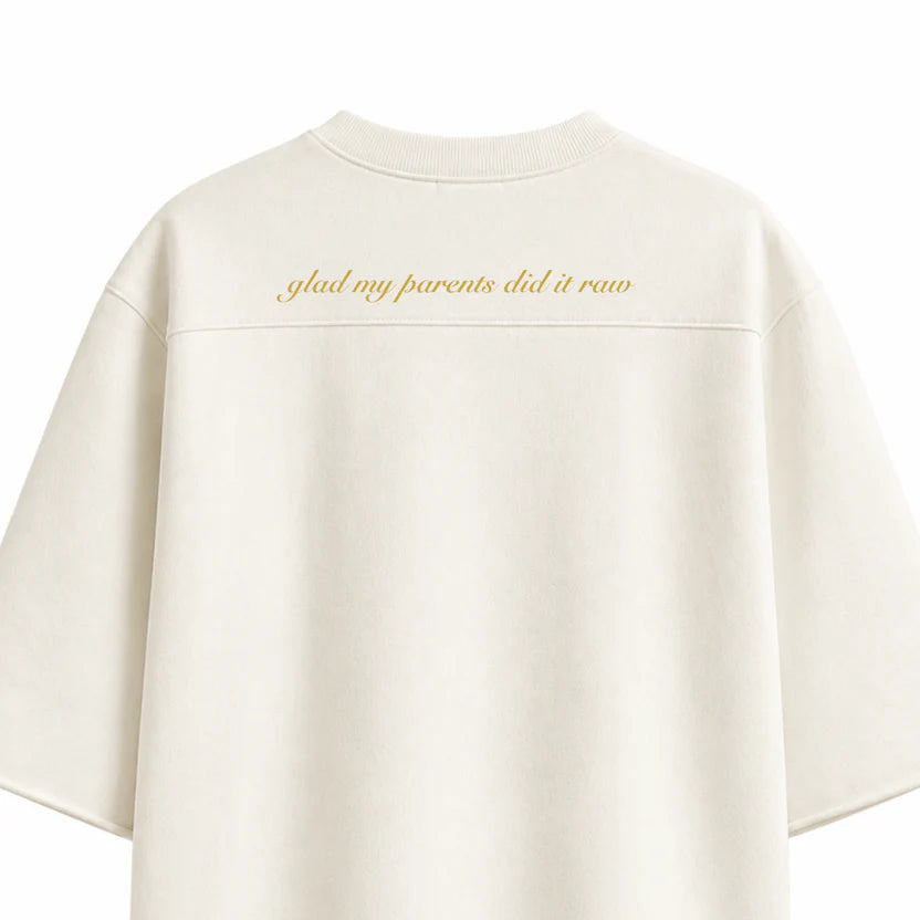 Boxy Rugged TEE - Beige