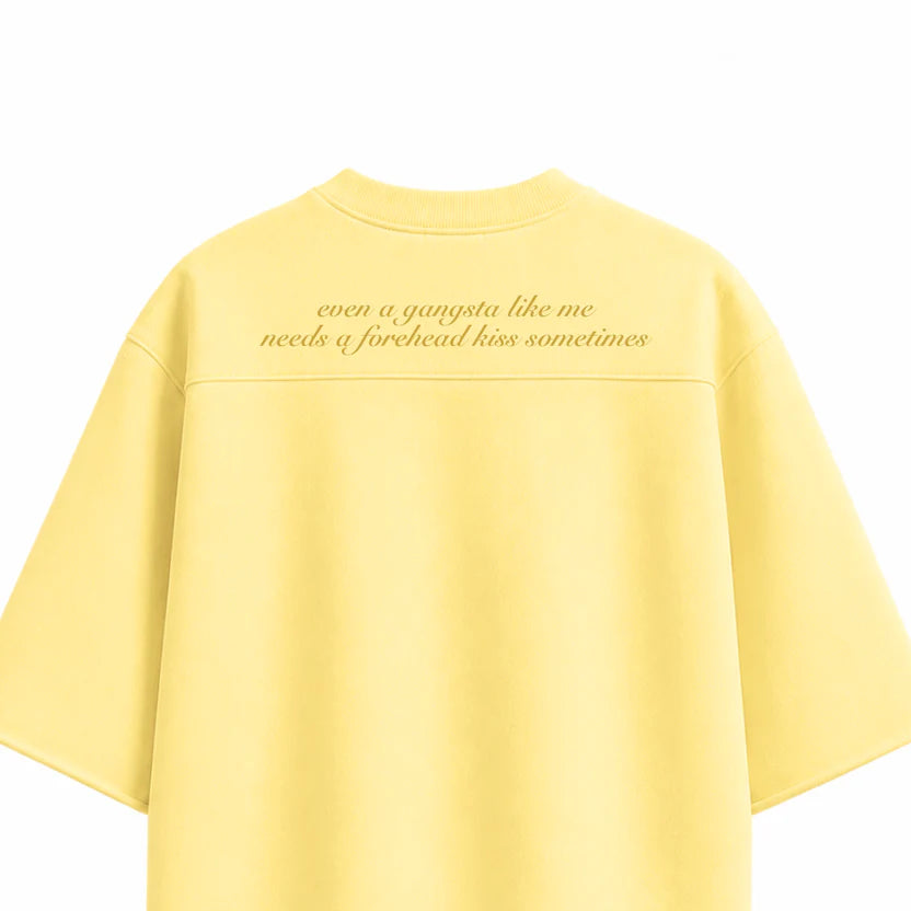 Boxy Rugged TEE - Yellow