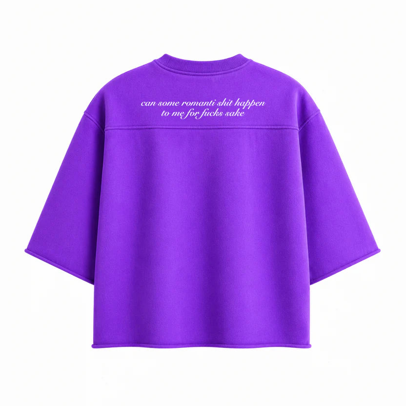 Boxy Rugged TEE - Purple
