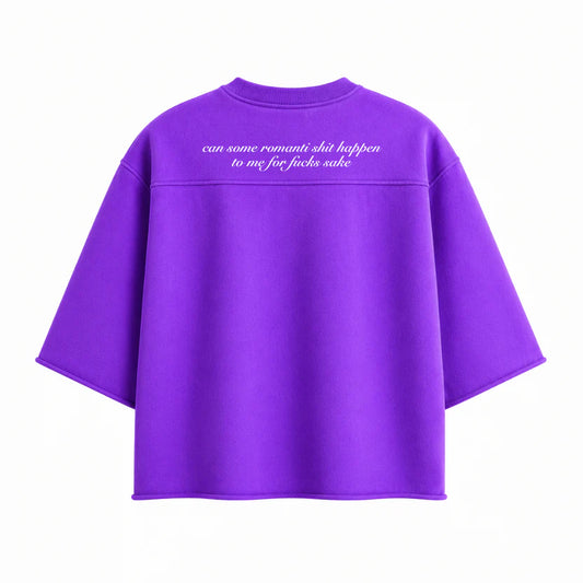 Boxy Rugged TEE - Purple