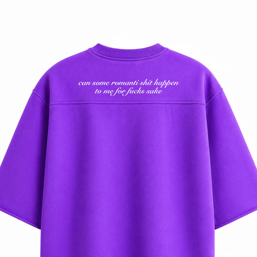 Boxy Rugged TEE - Purple
