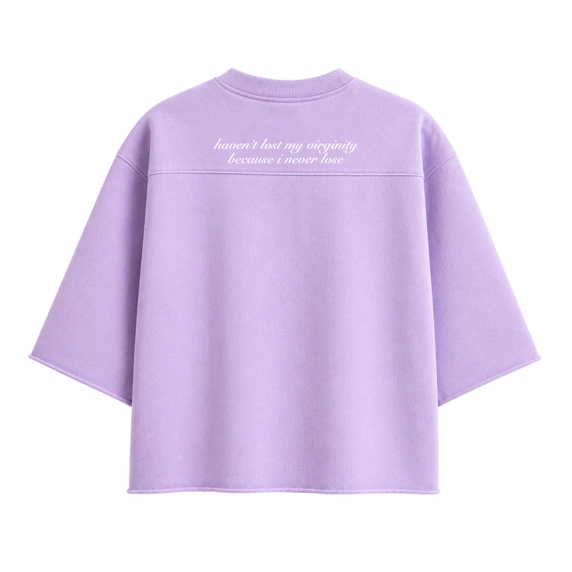 Boxy Rugged TEE - Lavender
