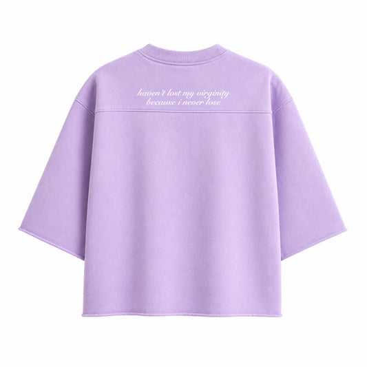 Boxy Rugged TEE - Lavender