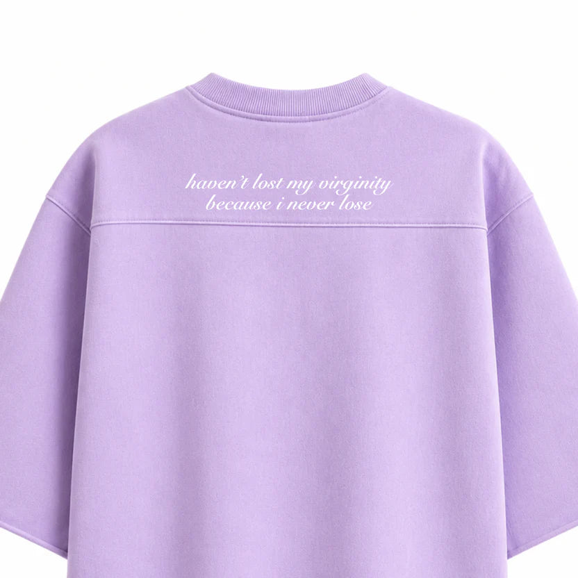 Boxy Rugged TEE - Lavender