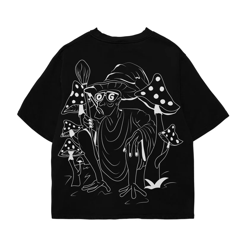 Fading Black Oversized TEE