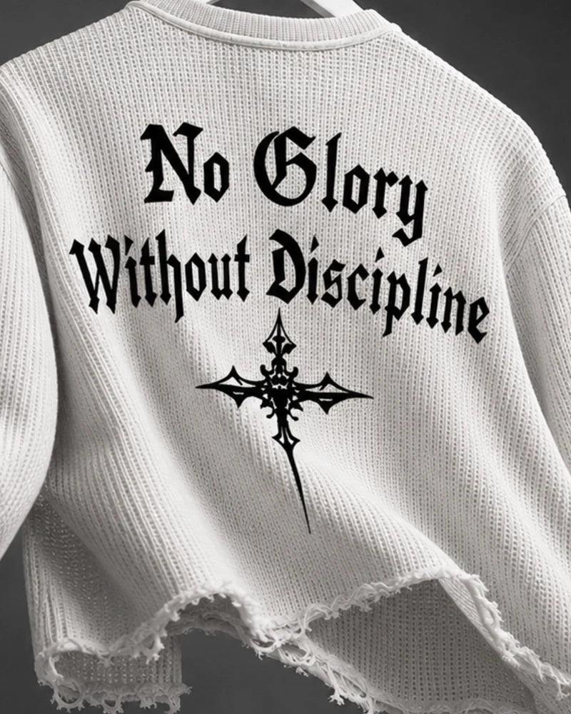CELESTIAL GUARDIAN WAFFLE TEE (White)