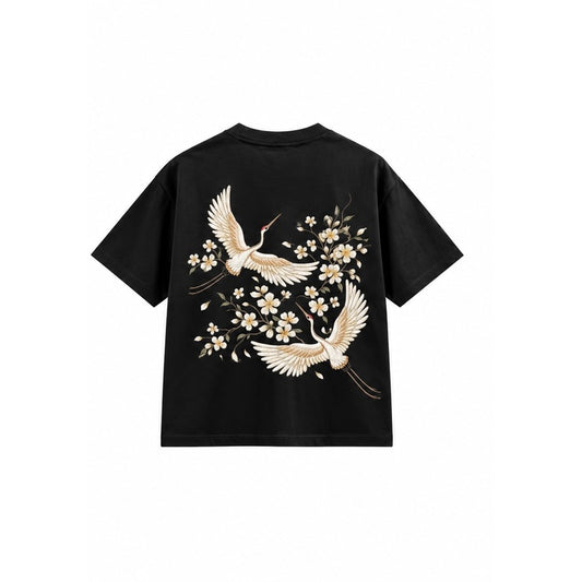 Crane Blossom TEE