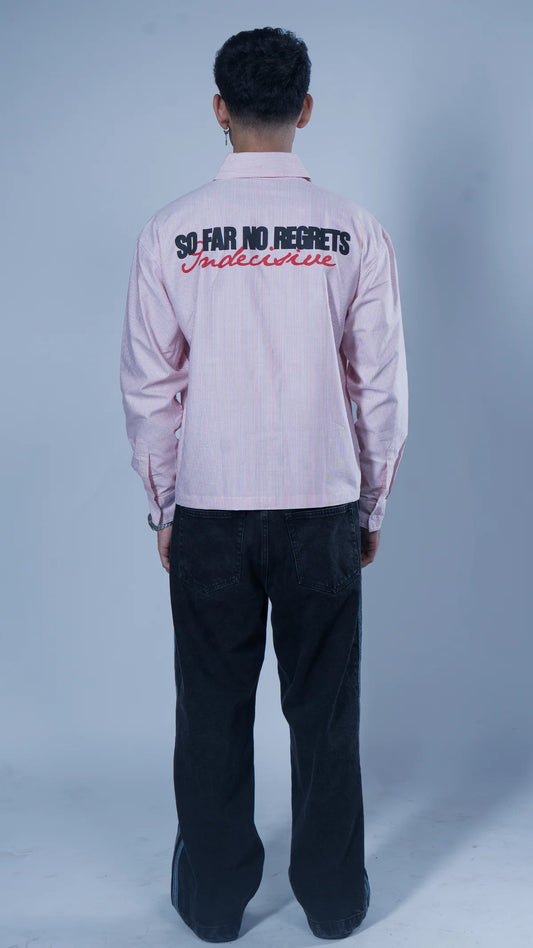 Micro striped 'Chat gpt' Shirt